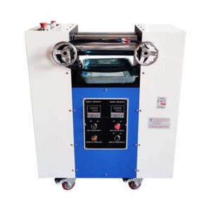 Laboratory PVC Open Mixing Two Roll Mill Machine