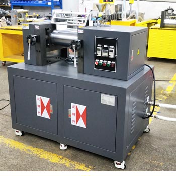 Automatic Laboratory Two Roll Rubber mixer