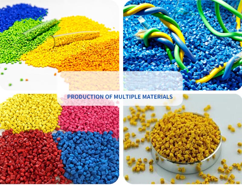 Plastic recycling extruder machine