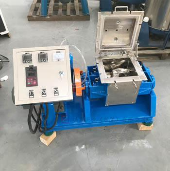 Stainless steel Sigma kneader mixer with vacuum and cooling jacket system