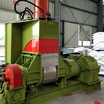 Industrial lab kneader mixing chemical materials for battery and polymer applications