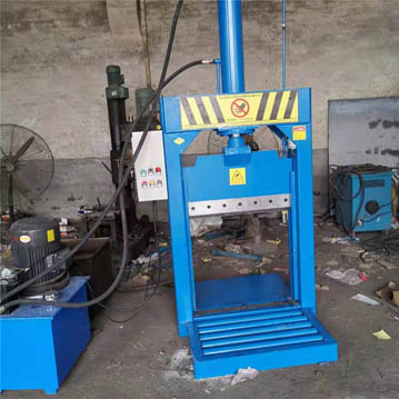 heavy duty Vertical hydraulic guillotine bale cutter for industrial rubber cutting