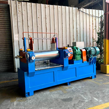 Two Roll Open Mixing Mill with Water Cooling System for PVC and Rubber Processing