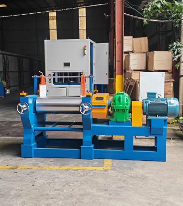 bearing type open mixing mill