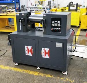 replacement of heating tube in rubber open mixing mill