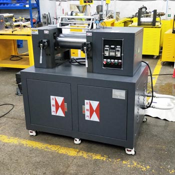 replacement of heating tube in rubber open mixing mill